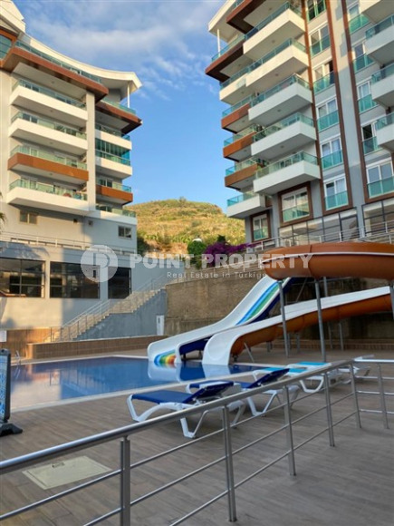 Двухуровневая трехкомнатная квартира, 180м², в новом комплексе в 500м от моря в районе Алании - Каргыджак-id-1487-фото-45