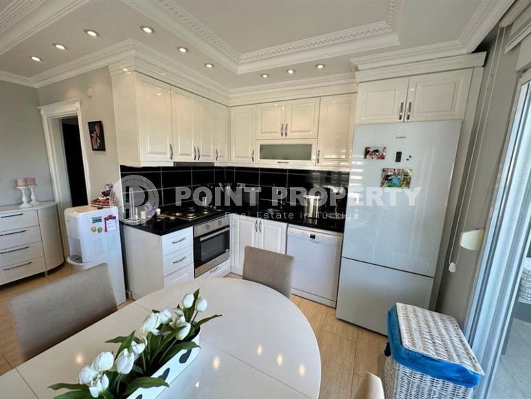 Современная, уютная квартира 2+1, на площади 85 м2, в жилом комплексе с бассейном и просторным зеленым садом-id-6192-фото-5