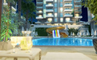 Двухуровневая трехкомнатная квартира, 180м², в новом комплексе в 500м от моря в районе Алании - Каргыджак-id-1487-фото-48