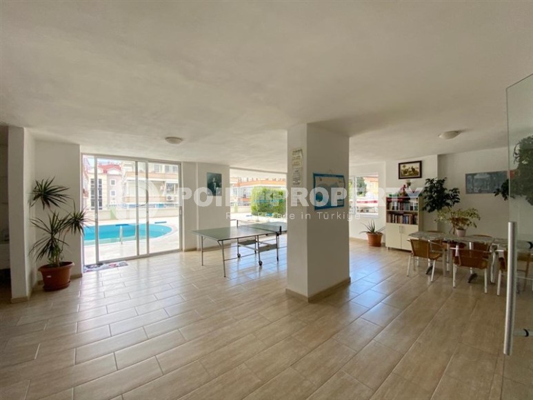 Меблированная трёхкомнатная квартира в центре Аланьи, 200 метров от городских объектов-id-3610-фото-17