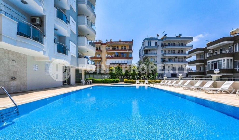 Меблированная трёхкомнатная квартира в центре Аланьи, 200 метров от городских объектов-id-3610-фото-21