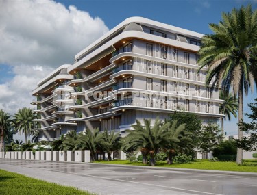 Квартиры в роскошном жилом комплексе на этапе строительства, в зеленом, экологически чистом районе Аланьи - Газипаша-id-6195-фото-1