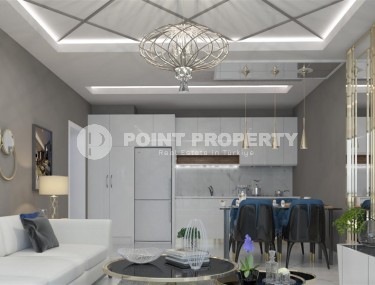 Квартиры в роскошном жилом комплексе на этапе строительства, в зеленом, экологически чистом районе Аланьи - Газипаша-id-6195-фото-4