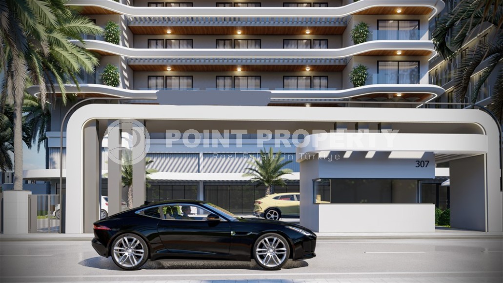 Квартиры в роскошном жилом комплексе на этапе строительства, в зеленом, экологически чистом районе Аланьи - Газипаша-id-6195-фото-17