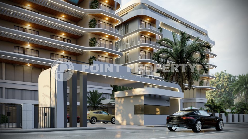 Квартиры в роскошном жилом комплексе на этапе строительства, в зеленом, экологически чистом районе Аланьи - Газипаша-id-6195-фото-18