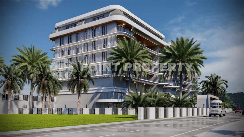 Квартиры в роскошном жилом комплексе на этапе строительства, в зеленом, экологически чистом районе Аланьи - Газипаша-id-6195-фото-20