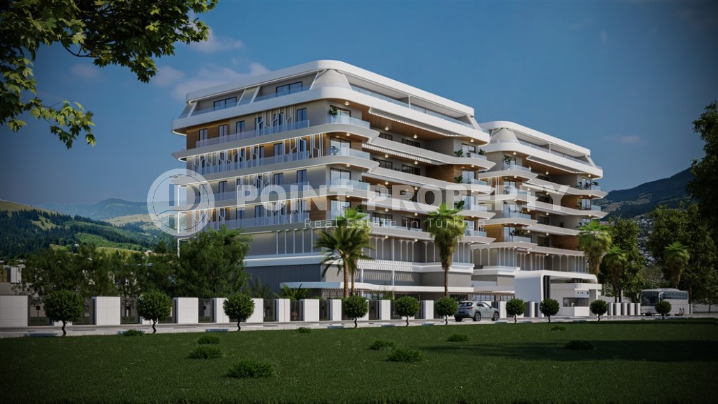 Квартиры в роскошном жилом комплексе на этапе строительства, в зеленом, экологически чистом районе Аланьи - Газипаша-id-6195-фото-21