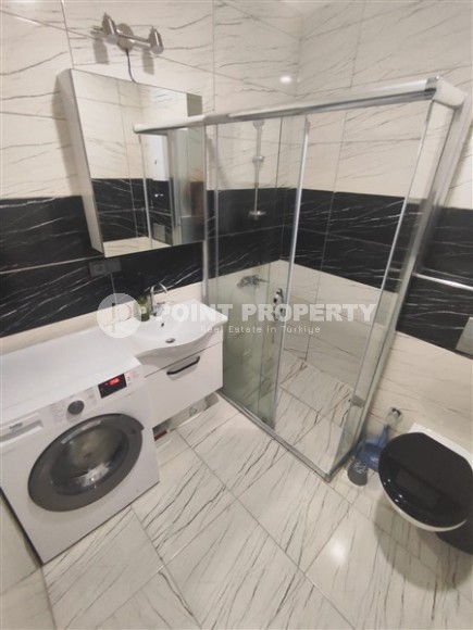 Новая квартира с мебелью и бытовой техникой, в 750 метрах от моря, в районе Демирташ-id-6196-фото-7