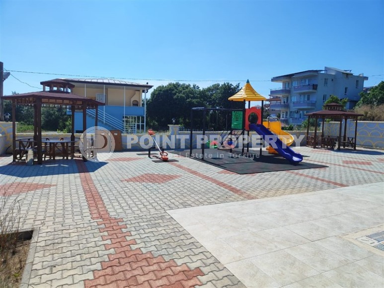 Новая квартира с мебелью и бытовой техникой, в 750 метрах от моря, в районе Демирташ-id-6196-фото-14