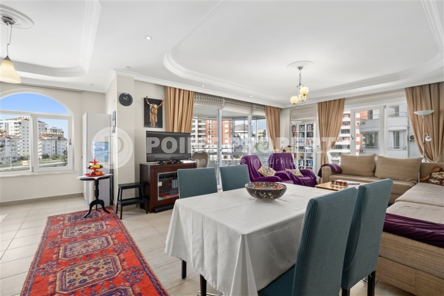 Comfortable, furnished apartment 2+1, on an area of 125 m2, in a quiet area of Alanya - Cikcilli-id-6198-photo-2