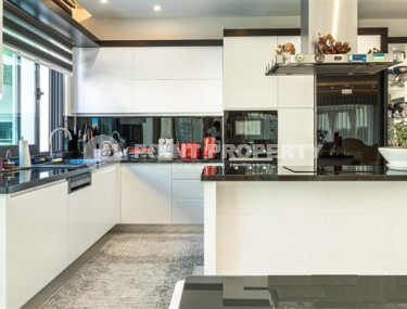 Фешенебельный садовый дуплекс с пятью спальнями, 210м², в элитном комплексе Каргыджака, Алания-id-1489-фото-4