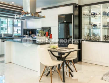 Фешенебельный садовый дуплекс с пятью спальнями, 210м², в элитном комплексе Каргыджака, Алания-id-1489-фото-5