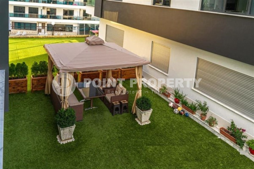 Фешенебельный садовый дуплекс с пятью спальнями, 210м², в элитном комплексе Каргыджака, Алания-id-1489-фото-8