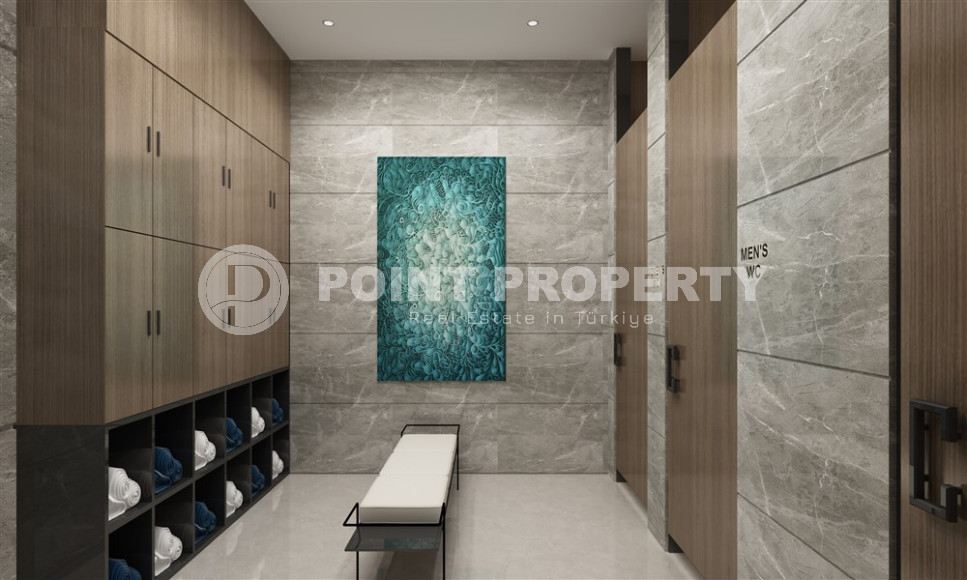 A complex with an excellent location in the Kestel area. Favorable prices for apartments-id-1065-photo-13