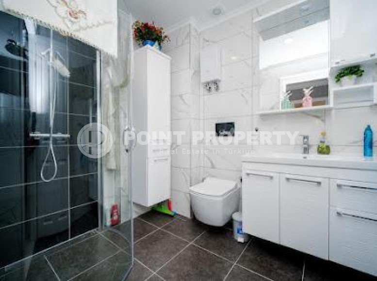 Благоустроенная, готовая к проживанию квартира, общей площадью 100 м2, в нескольких минутах ходьбы от центра Аланьи-id-6212-фото-11