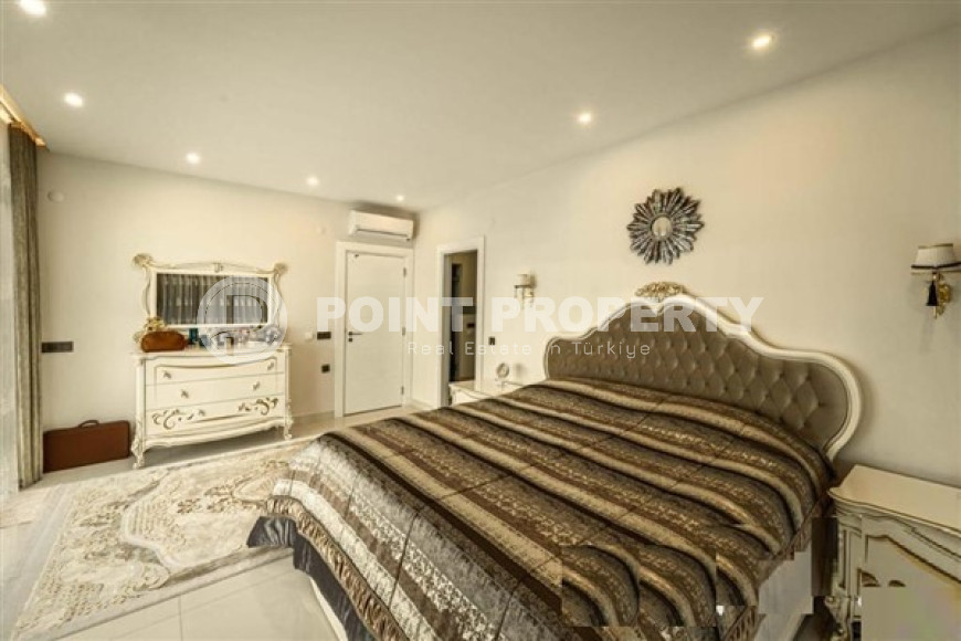 Фешенебельный садовый дуплекс с пятью спальнями, 210м², в элитном комплексе Каргыджака, Алания-id-1489-фото-24