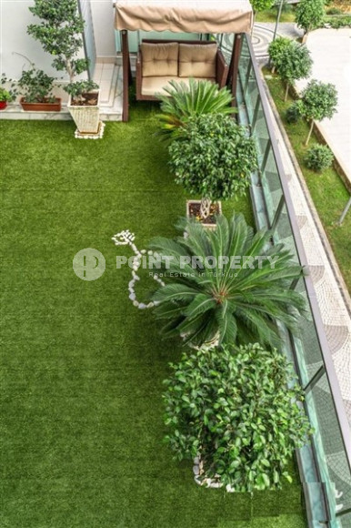 Фешенебельный садовый дуплекс с пятью спальнями, 210м², в элитном комплексе Каргыджака, Алания-id-1489-фото-27