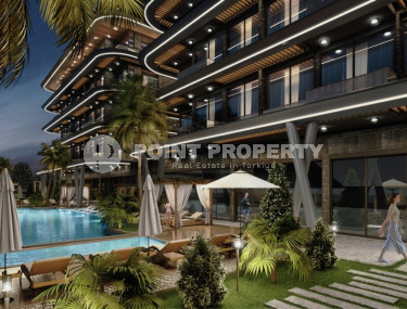 Investment project at the initial stage of construction in the center of Alanya, views of the sea, mountains and Alanya fortress-id-1066-photo-5