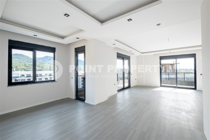 Панорамная двухуровневая квартира с видом на горы, в живописном, спокойном районе Аланьи - Верхняя Оба-id-6219-фото-2