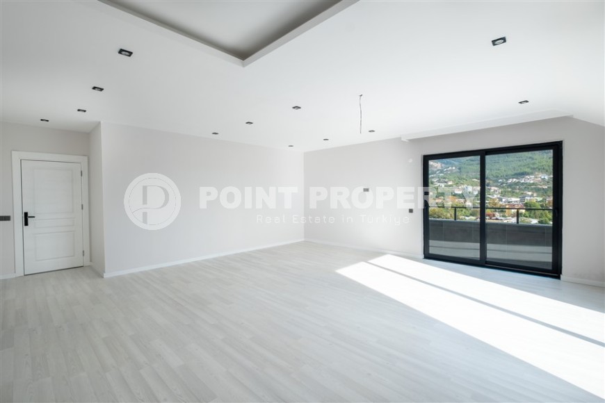 Панорамная двухуровневая квартира с видом на горы, в живописном, спокойном районе Аланьи - Верхняя Оба-id-6219-фото-8