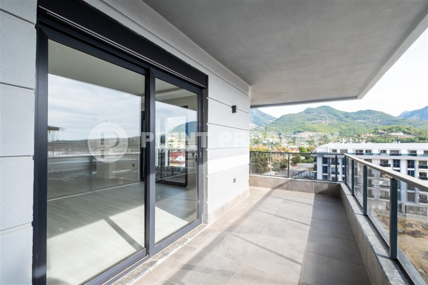 Панорамная двухуровневая квартира с видом на горы, в живописном, спокойном районе Аланьи - Верхняя Оба-id-6219-фото-16