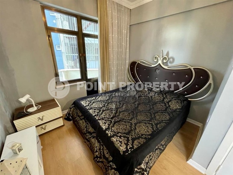 Небольшая меблированная квартира 1+1, в 50 метрах от моря, в центре района Тосмур-id-6222-фото-6