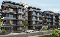 Investment project at the initial stage of construction in the center of Alanya, views of the sea, mountains and Alanya fortress-id-1066-photo-6
