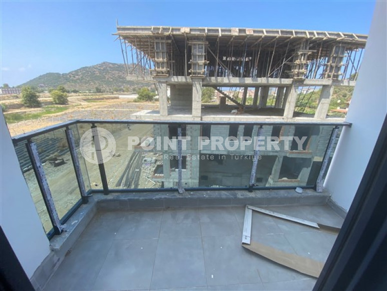 Three bedroom apartment, 100m², in a residence in the final stage of construction in Gazipasa, Alanya-id-1490-photo-13