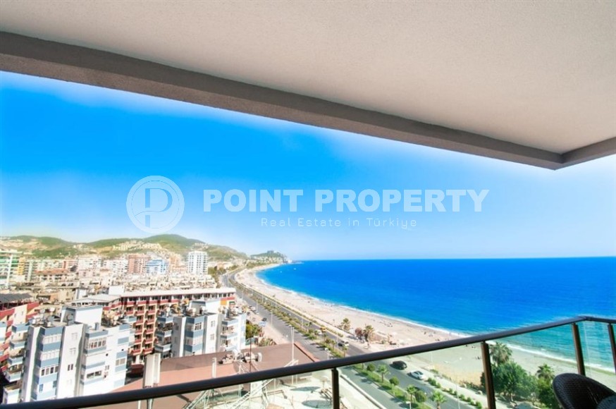 Apartment with luxurious sea views, on the 10th floor, in the center of the popular area of Alanya - Mahmutlar-id-6226-photo-8