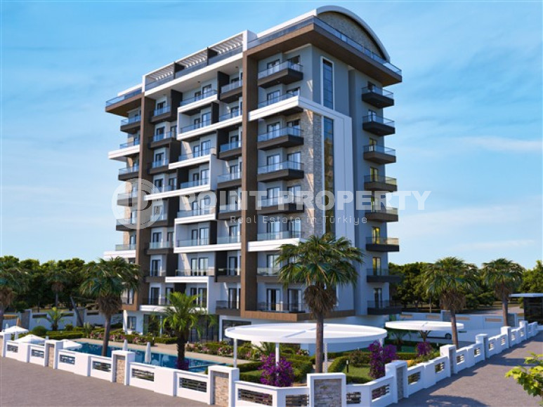 Investment project in the Payallar area, low prices and interest-free installments, all apartments with sea views, 1+1, 2+1-id-1493-photo-3