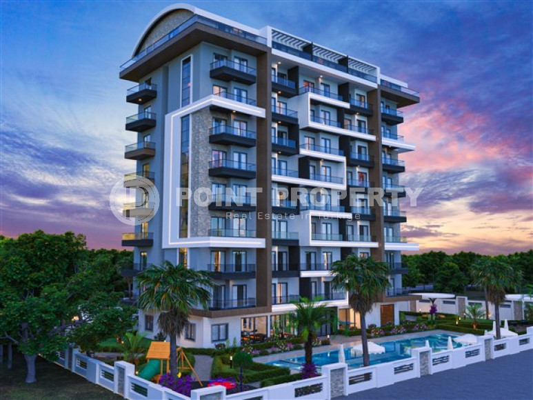 Investment project in the Payallar area, low prices and interest-free installments, all apartments with sea views, 1+1, 2+1-id-1493-photo-4