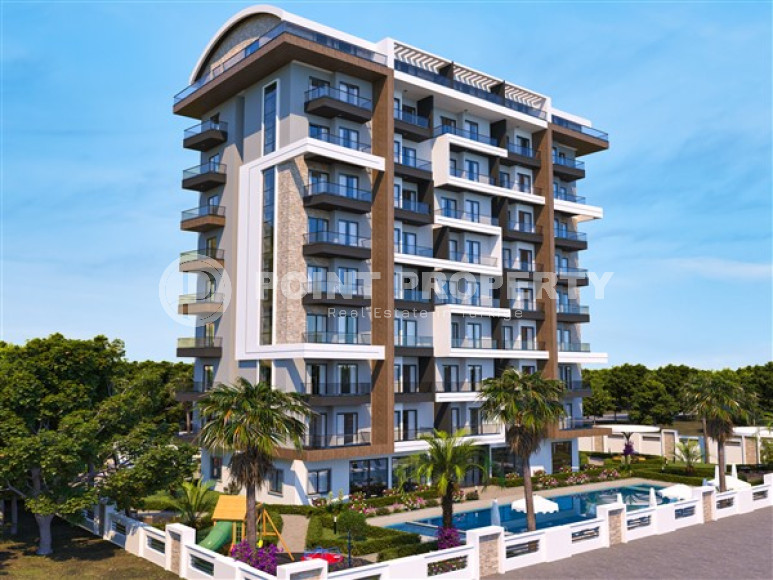 Investment project in the Payallar area, low prices and interest-free installments, all apartments with sea views, 1+1, 2+1-id-1493-photo-5
