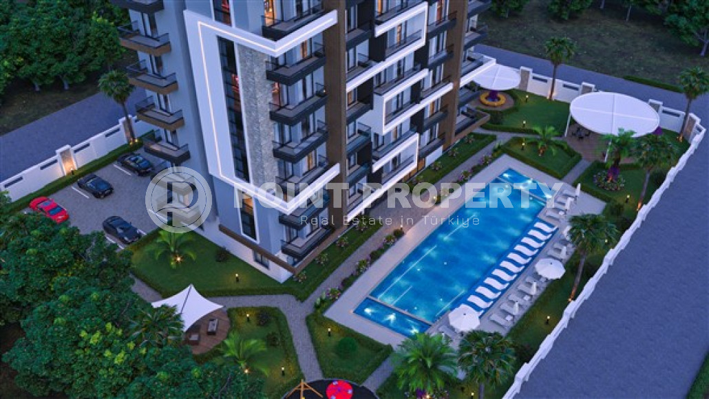 Investment project in the Payallar area, low prices and interest-free installments, all apartments with sea views, 1+1, 2+1-id-1493-photo-13