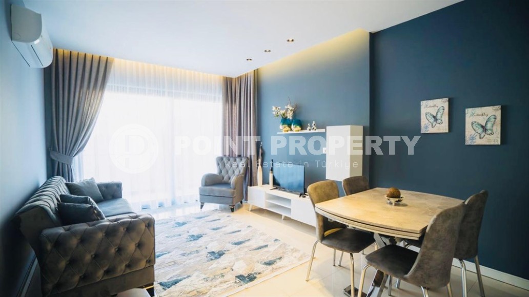 Современная, комфортабельная квартира 1+1, на площади 60 м2, в центре живописного района Аланьи - Оба-id-6235-фото-2