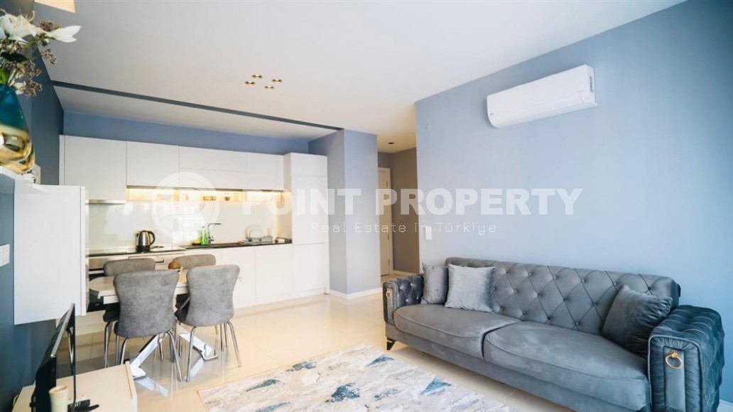 Современная, комфортабельная квартира 1+1, на площади 60 м2, в центре живописного района Аланьи - Оба-id-6235-фото-3