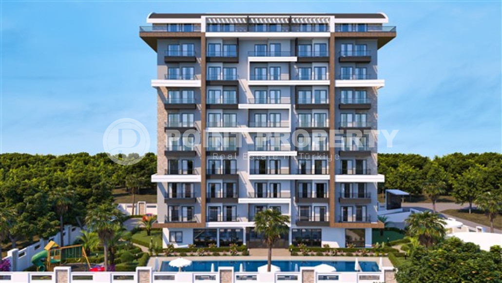 Investment project in the Payallar area, low prices and interest-free installments, all apartments with sea views, 1+1, 2+1-id-1493-photo-21