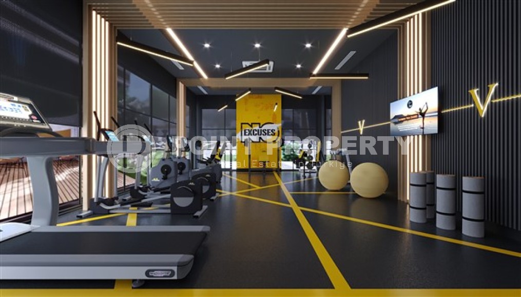 Компактная квартира 1+1 в элитном жилом комплексе, в спокойном районе Аланьи - Верхняя Оба-id-6240-фото-2