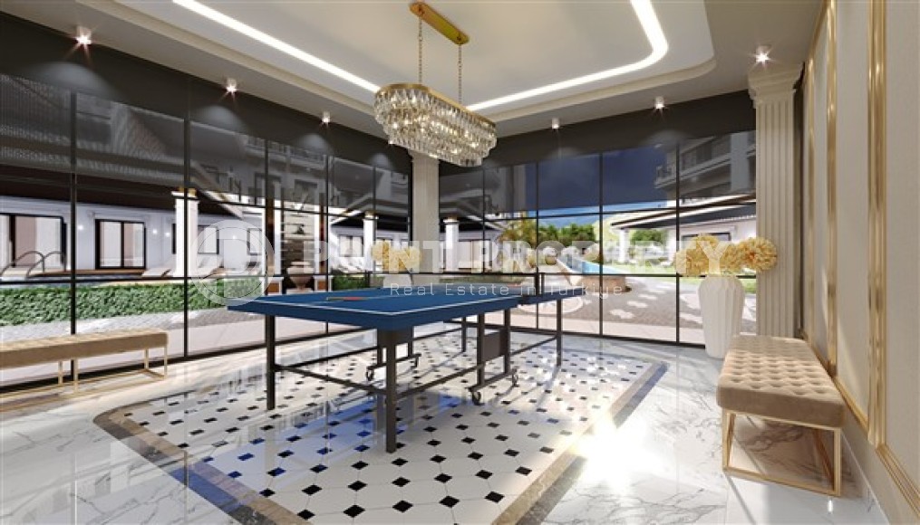 Компактная квартира 1+1 в элитном жилом комплексе, в спокойном районе Аланьи - Верхняя Оба-id-6240-фото-4