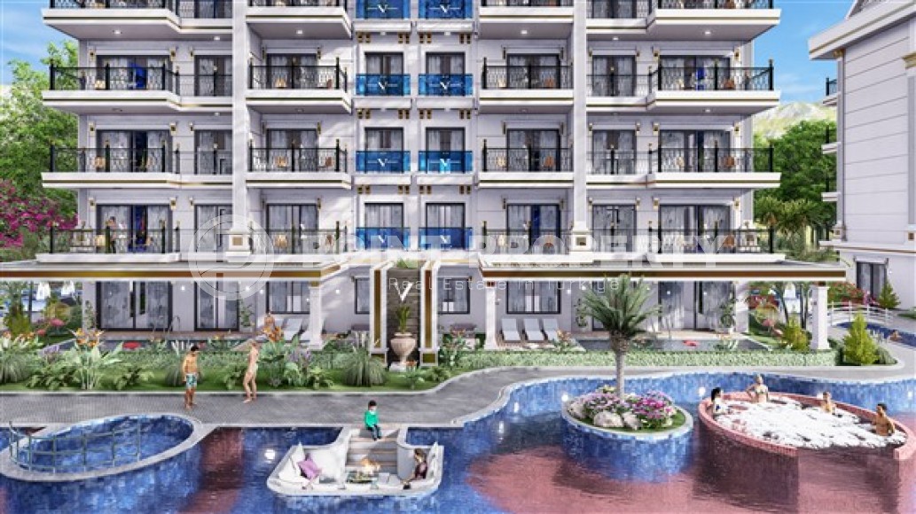 Компактная квартира 1+1 в элитном жилом комплексе, в спокойном районе Аланьи - Верхняя Оба-id-6240-фото-7