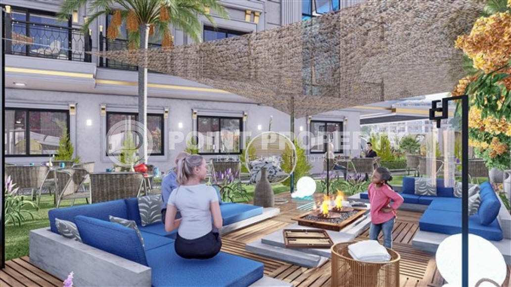 Компактная квартира 1+1 в элитном жилом комплексе, в спокойном районе Аланьи - Верхняя Оба-id-6240-фото-8