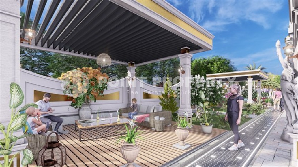 Компактная квартира 1+1 в элитном жилом комплексе, в спокойном районе Аланьи - Верхняя Оба-id-6240-фото-9