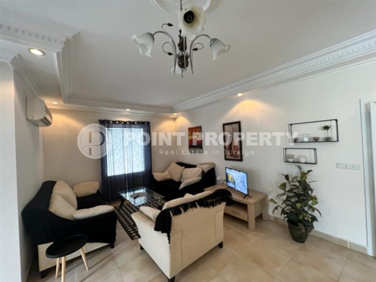 Квартира с роскошным видом на Торосские горы, в центральном районе Аланьи - Кызлар Пынары-id-6242-фото-2