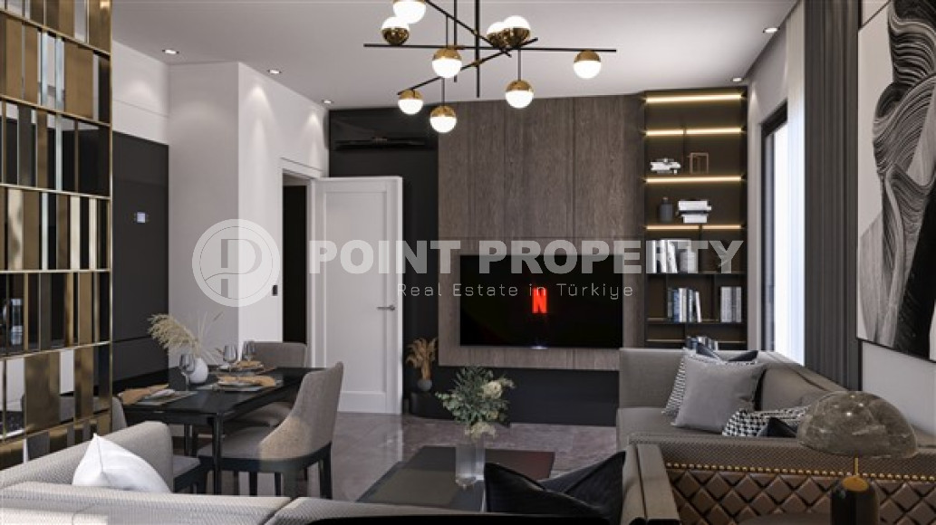 Investment project in the Payallar area, low prices and interest-free installments, all apartments with sea views, 1+1, 2+1-id-1493-photo-30