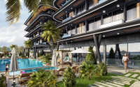 Investment project at the initial stage of construction in the center of Alanya, views of the sea, mountains and Alanya fortress-id-1066-photo-10