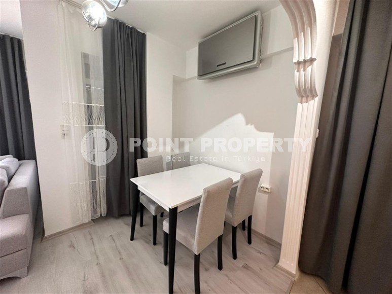 Благоустроенная, меблированная квартира в 400 метрах от моря, в центре популярного Средиземноморского курорта - Аланья-id-6245-фото-3