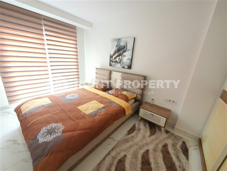 Двухкомнатная квартира, 67м², в комплексе премиум класса в 300м от моря в Махмутларе, Аланья.-id-1491-фото-6