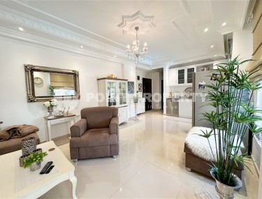 Комфортабельная квартира  с мебелью и бытовой техникой, в 550 метрах от пляжа, в центре Аланьи-id-6250-фото-2