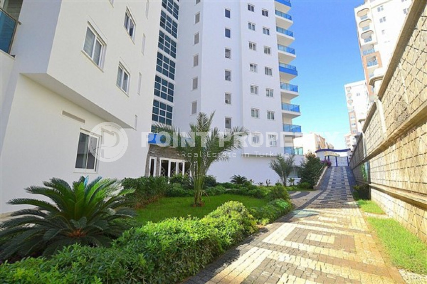 Двухкомнатная квартира, 67м², в комплексе премиум класса в 300м от моря в Махмутларе, Аланья.-id-1491-фото-13