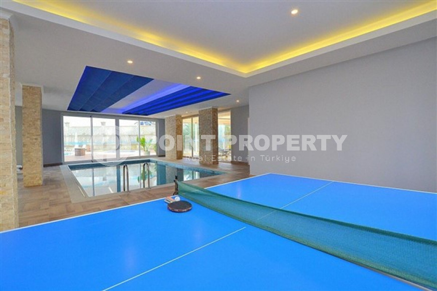 Двухкомнатная квартира, 67м², в комплексе премиум класса в 300м от моря в Махмутларе, Аланья.-id-1491-фото-21