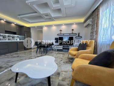 Комфортабельная квартира с современным дизайном, в 850 метрах от моря, в центре Аланьи-id-6257-фото-2